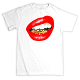 "Trill Grill (Red Lips)" T-shirt - Overstock