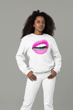 "Diamond Grill (Pink Lips)" Sweatshirt or Hoodie