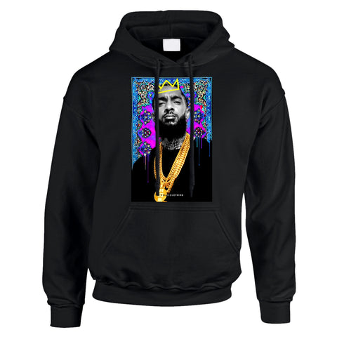 "Nipsey Blue" Hoodie - OVERSTOCK (SHIP FROM ATL HQ)